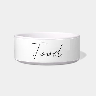Simple script pet feed bowl