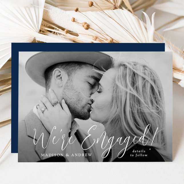 Simple Script Photo Engagement Announcement (Creator Uploaded)