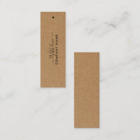 Simple Script - Rustic Country Kraft Gift Tags