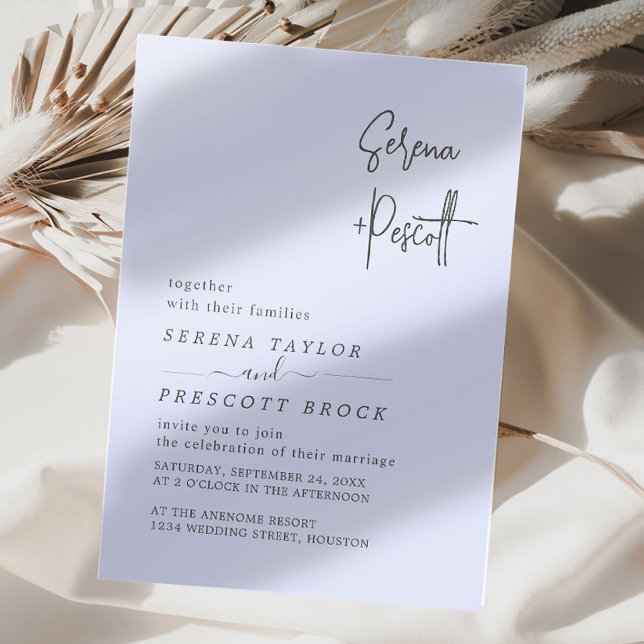Simple Script Wedding  Invitation (Creator Uploaded)