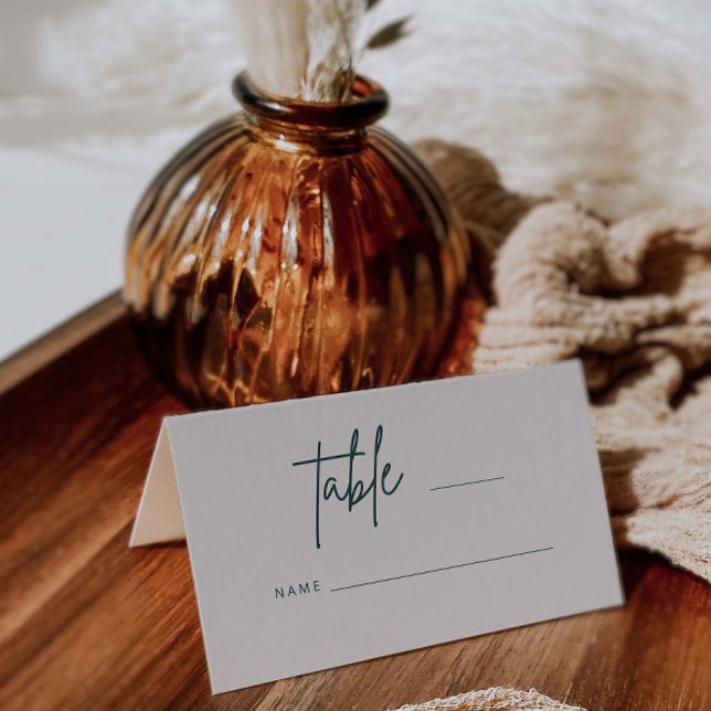 Simple Script Wedding Place Card Table Escort H100 (Creator Uploaded)