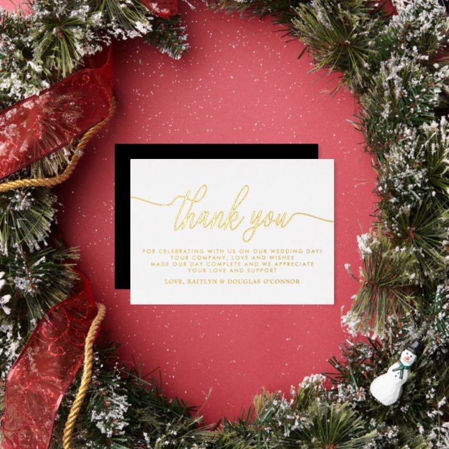Simple Script Wedding Thank You Real (Insitu)