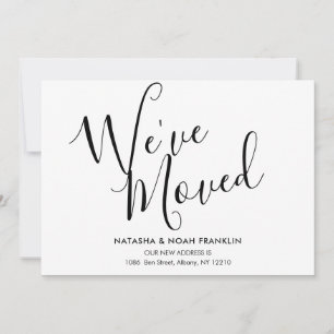 Simple Script We've Moved New Address Announcement