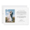 Simple Script with Heart Wedding Photo