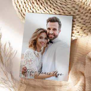 Simple Scripty 5th Anniversary - Five Years Ago  Card