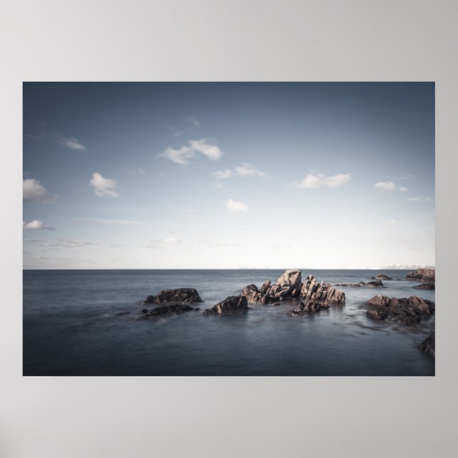 Simple Seascape Poster (Front)