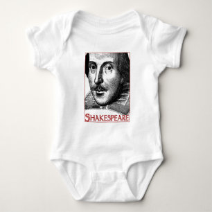 Simple Shakespeare Logo Baby Bodysuit