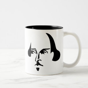 Simple Shakespeare Two-Tone Coffee Mug