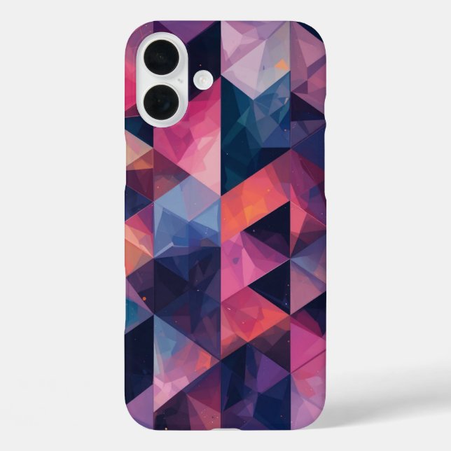 simple shapes phone case (Back)
