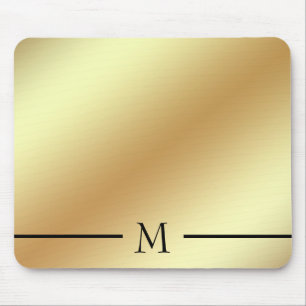 Simple Shiny Gold Mouse Pad