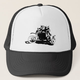 Simple Sidecarcross Design Trucker Hat
