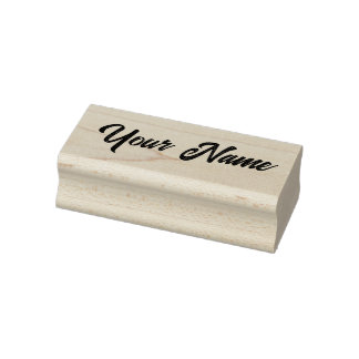 Simple Signature Handwritten Custom Name Rubber Stamp