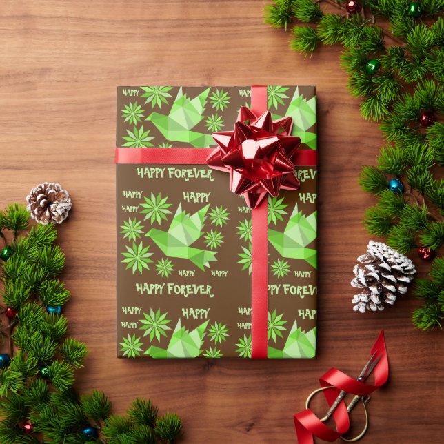 SIMPLE SMART GIFT NEW YEAR 2024 WRAPPING PAPER (Holiday Gift)