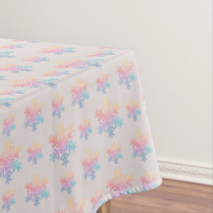 Simple Snowflake Tablecloth