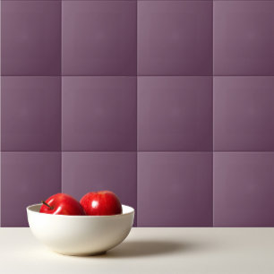 Simple solid dirty purple tile
