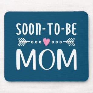 Simple Soon-to-be Mom Mother's Day Mousepad