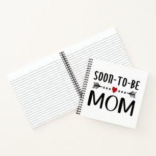 Simple Soon-to-be Mom Mother's Day   Notebook