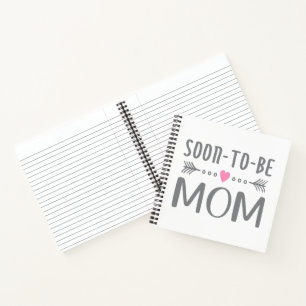 Simple Soon-to-be Mom Mother's Day   Notebook