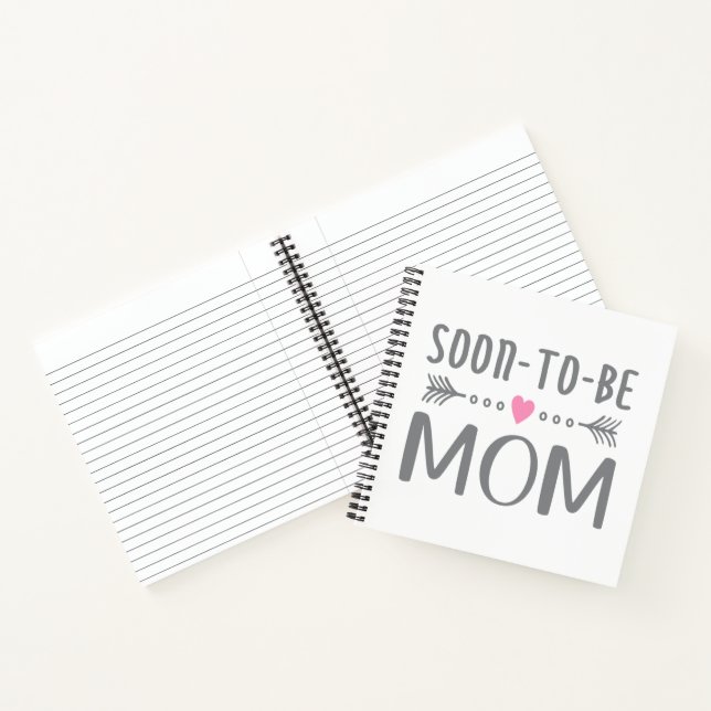 Simple Soon-to-be Mom Mother's Day | Notebook (Inside)