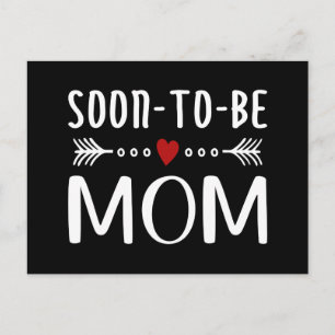 Simple Soon-to-be Mom Mother's Day   Postcard