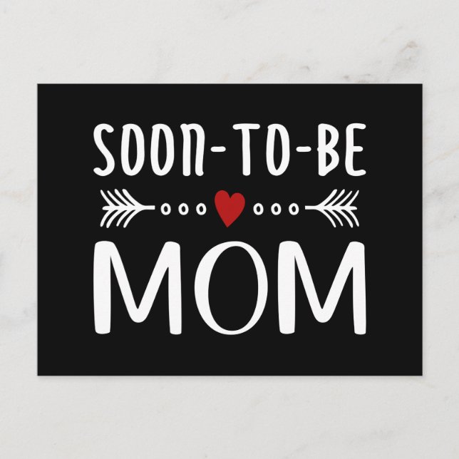 Simple Soon-to-be Mom Mother's Day | Postcard (Front)