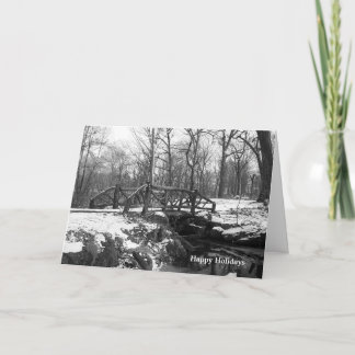 Simple Span Holiday Card