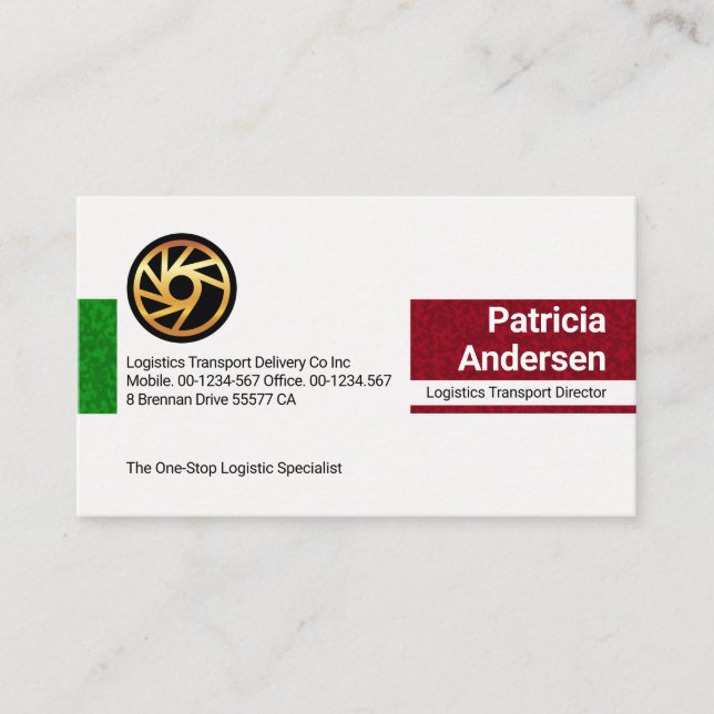 Simple Sponge Dab Tabs Marketing Business Card (Front)