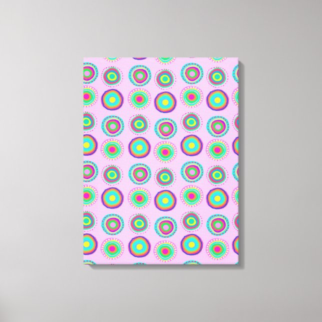Simple Spots Canvas Print (Front)