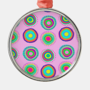 Simple Spots Metal Ornament