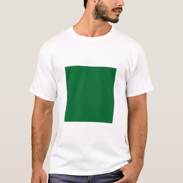 Simple Square - Forest Green T-Shirt (Front)