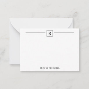 Simple Square Note Card