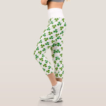 Simple St Patrick's Day Shamrock Pattern - Green