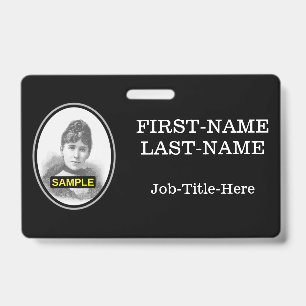 Simple Staff/Employee Portrait Badge
