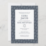 Simple Star of David Custom B'nai Bat Bar Mitzvah  Invitation<br><div class="desc">Perfect card to announce a bar mitzvah, bat mitzvah or other Jewish celebration! Hand made art for you! FULLY CUSTOMIZABLE! Click on “Personalize” above to edit the text. Click "edit using design tool" to adjust the fonts, colours and placements and to delete the back side design if you prefer. Also...</div>