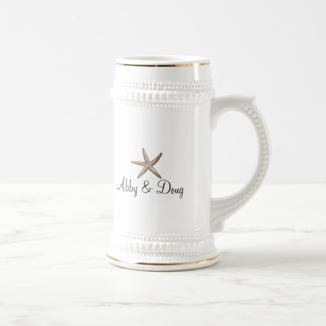 Simple starfish beer stein (Right)