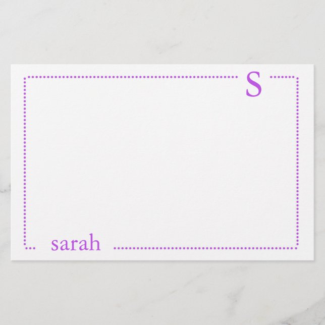 Simple Stationery (Front)