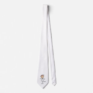 Simple Stick Figure Nurse Tshirts and Gifts Tie