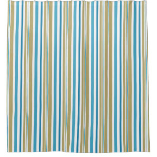 simple, striped pattern , olive and blue throw pil