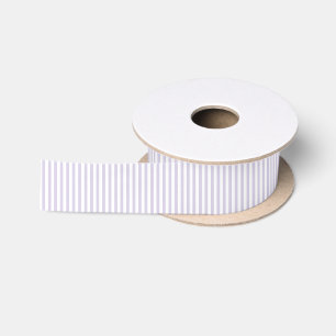 Simple Stripes - Dusty Lavender Satin Ribbon