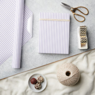Simple Stripes - Dusty Lavender Wrapping Paper