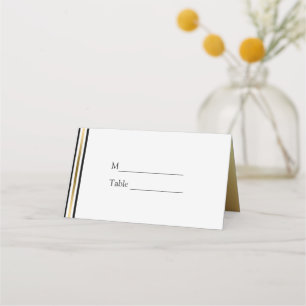 Simple Stripes Place Card