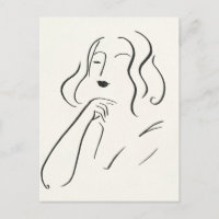 Simple Study - Sketch of a Woman