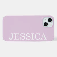 SIMPLE STYLISH CUSTOMIZED NAME MODERN PALE PINK