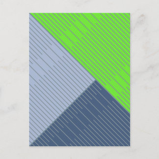 Simple Stylish Lines 2 Postcard