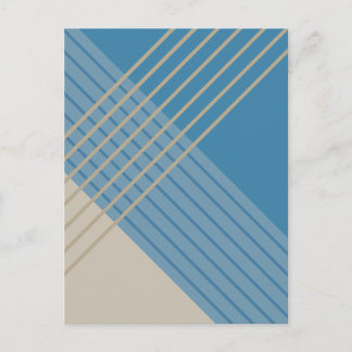 Simple Stylish Lines 4 Postcard