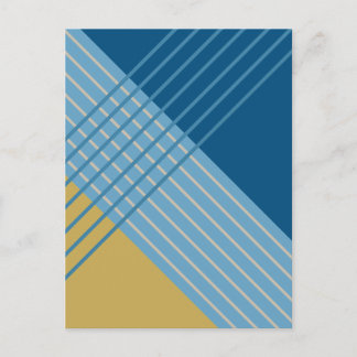 Simple Stylish Lines 4 Postcard