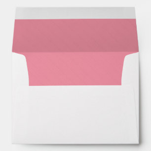 SIMPLE STYLISH MODERN BLUSH PINK RETURN ADDRESS  ENVELOPE