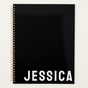 SIMPLE STYLISH MODERN CUSTOMIZED NAME DAILY PLANNER