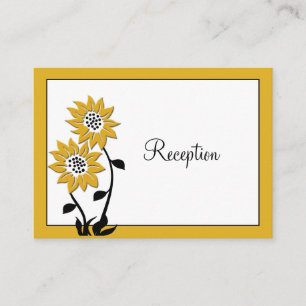 Simple Sunflowers Enclosure Card