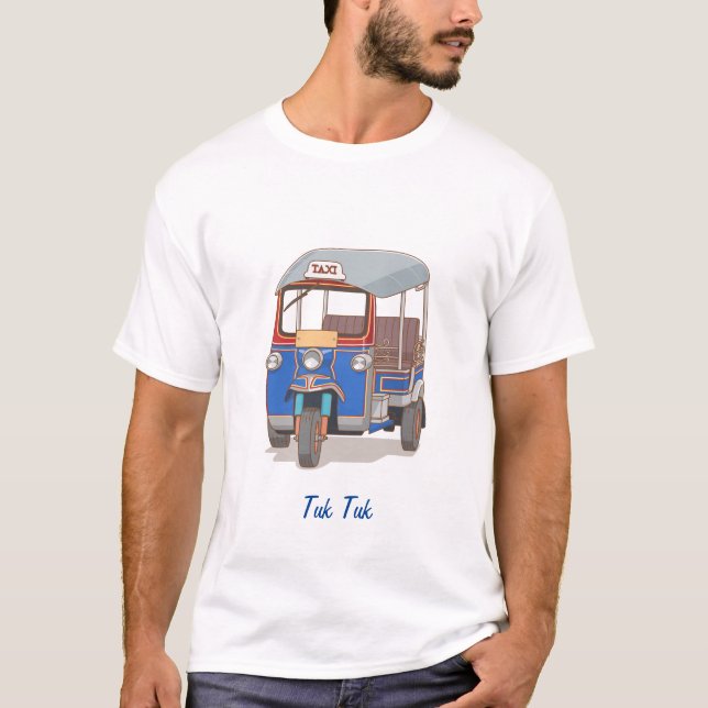 Simple T-shirt Thai Tuk Tuk  (Front)